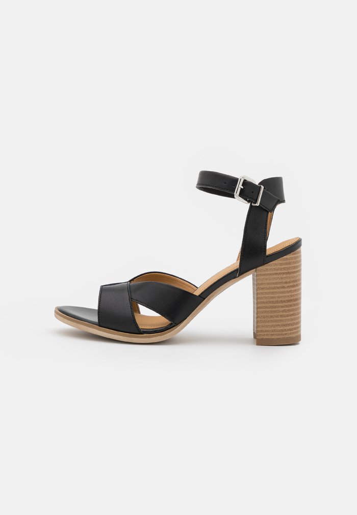 Sandales Anna Field High Noir Femme | DAK-2757909